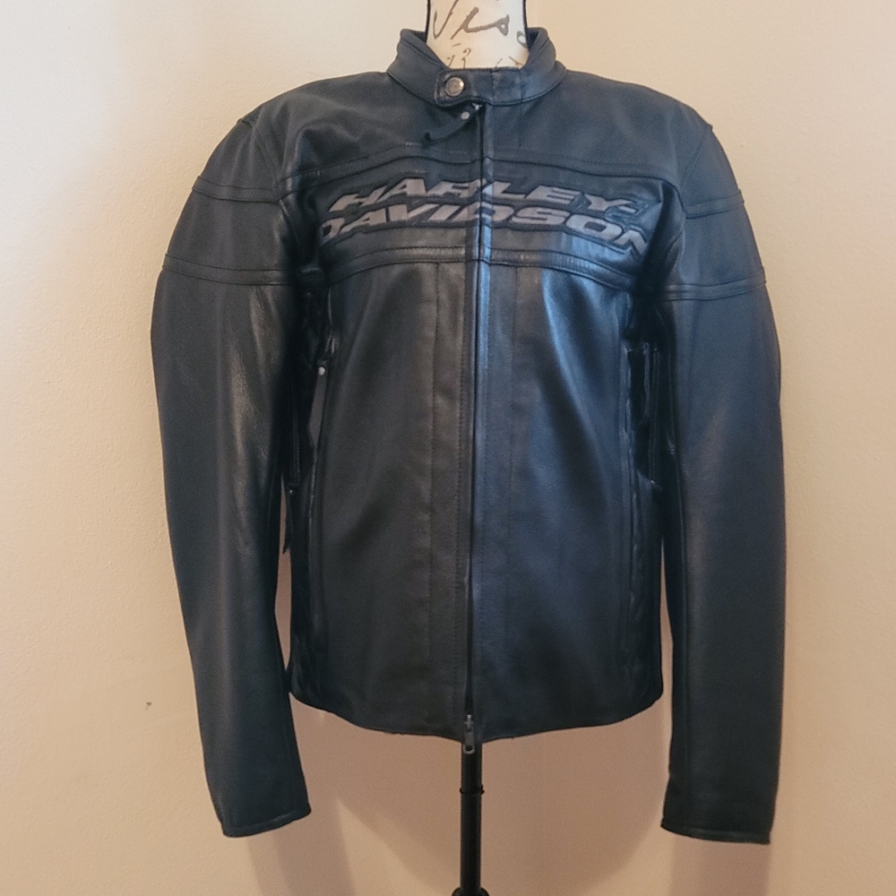 Harley-Davidson Heavy Genuine Leather Jacket / Coat, Men's, Medium